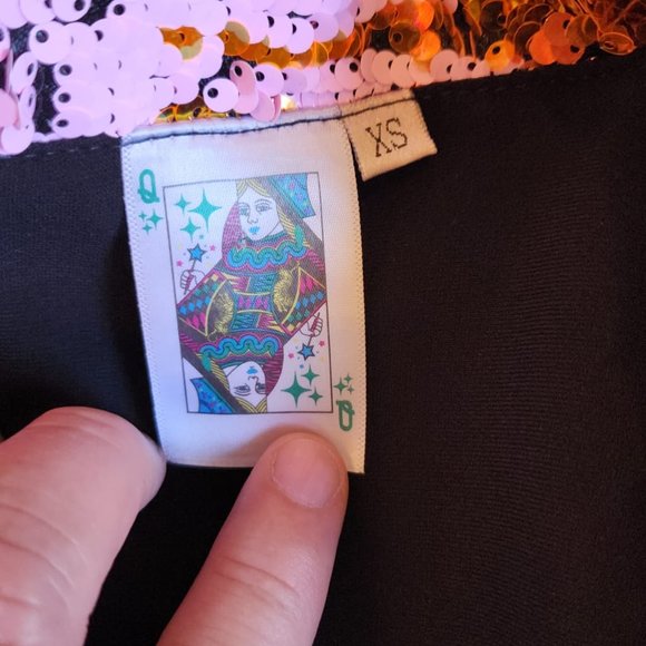 Queen of Sparkles Rainbow sequinsblazer - Picture 2 of 2